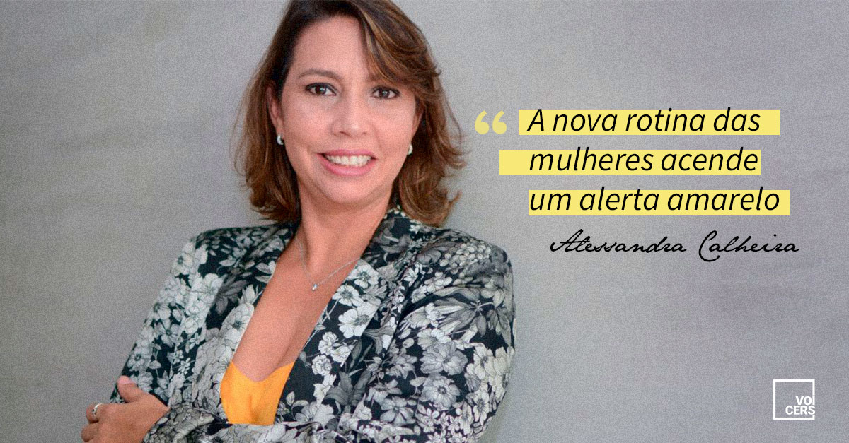 A nova rotina das mulheres acende um alerta amarelo