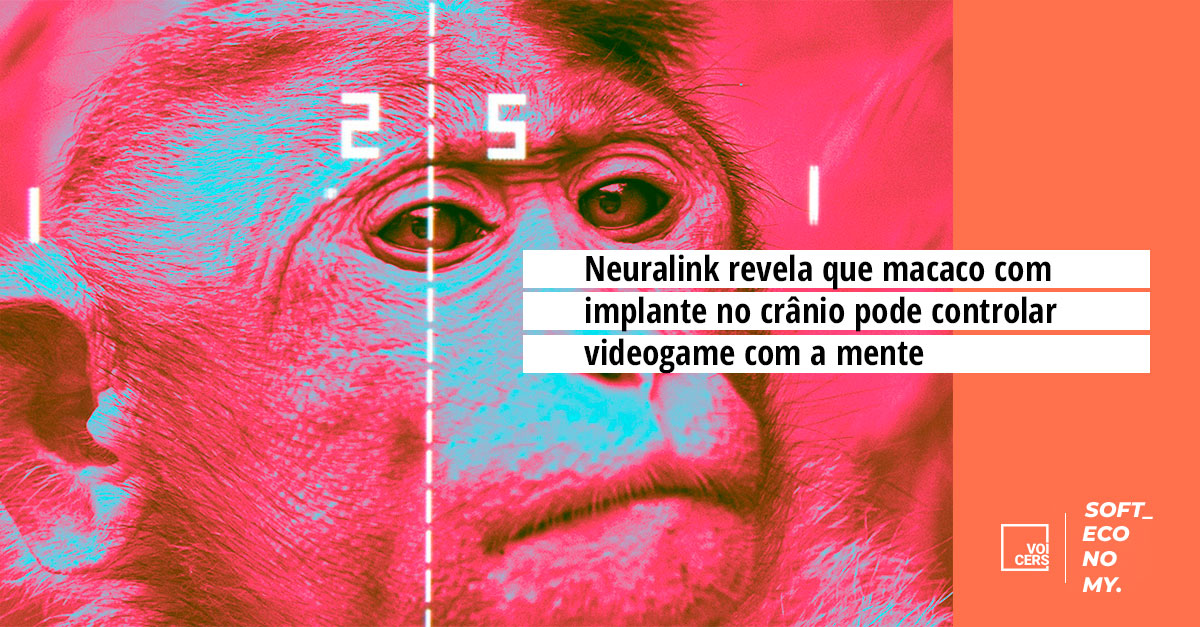 Neuralink revela que macaco com implante no crânio pode controlar videogame com a mente