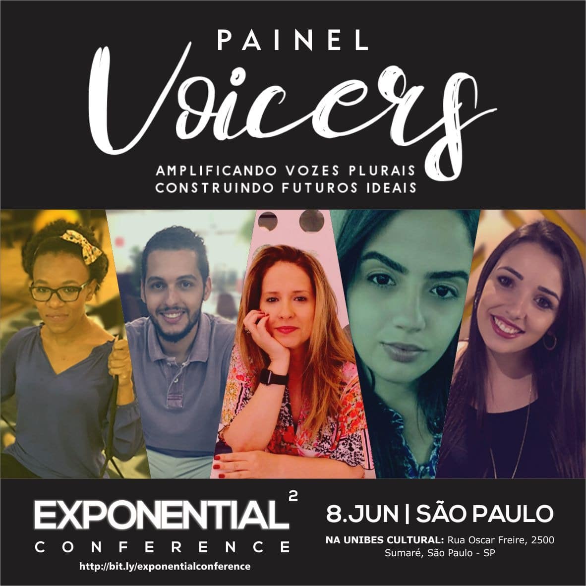 Painel Voicers na Segunda Edição do Exponential Conference